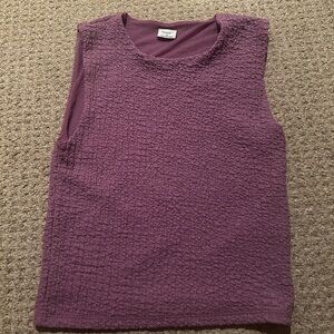Abercrombie and Fitch Textured Shell Top